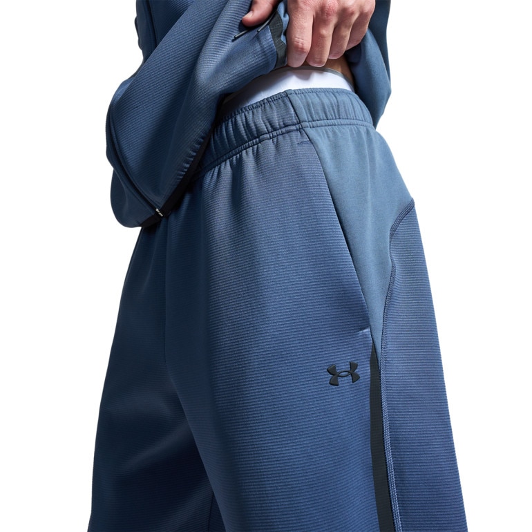 Męskie spodnie dresowe Under Armour UA Unstoppable Flc Txtrd Jgr - niebieskie