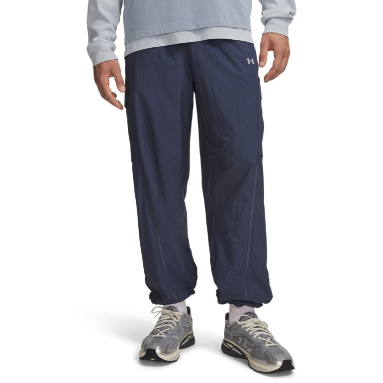 Męskie spodnie tkaninowe Under Armour UA Unstoppable Woven - granatowe