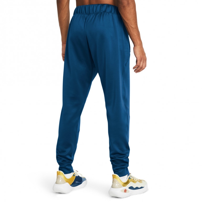 Męskie spodnie treningowe Under Armour Curry Playable Pant - niebieskie