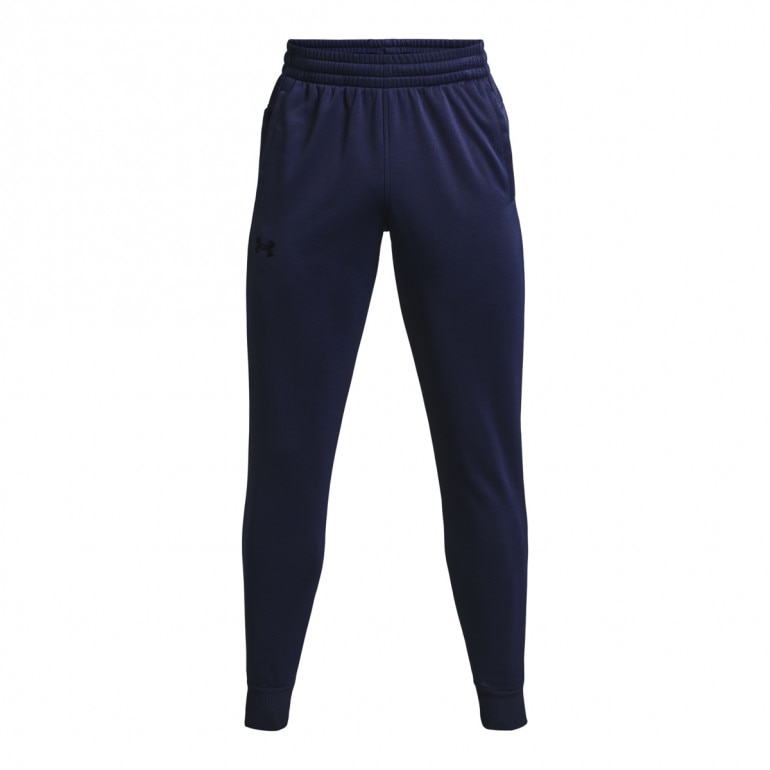 Męskie spodnie treningowe UNDER ARMOUR UA Armour Fleece Joggers - granatowe