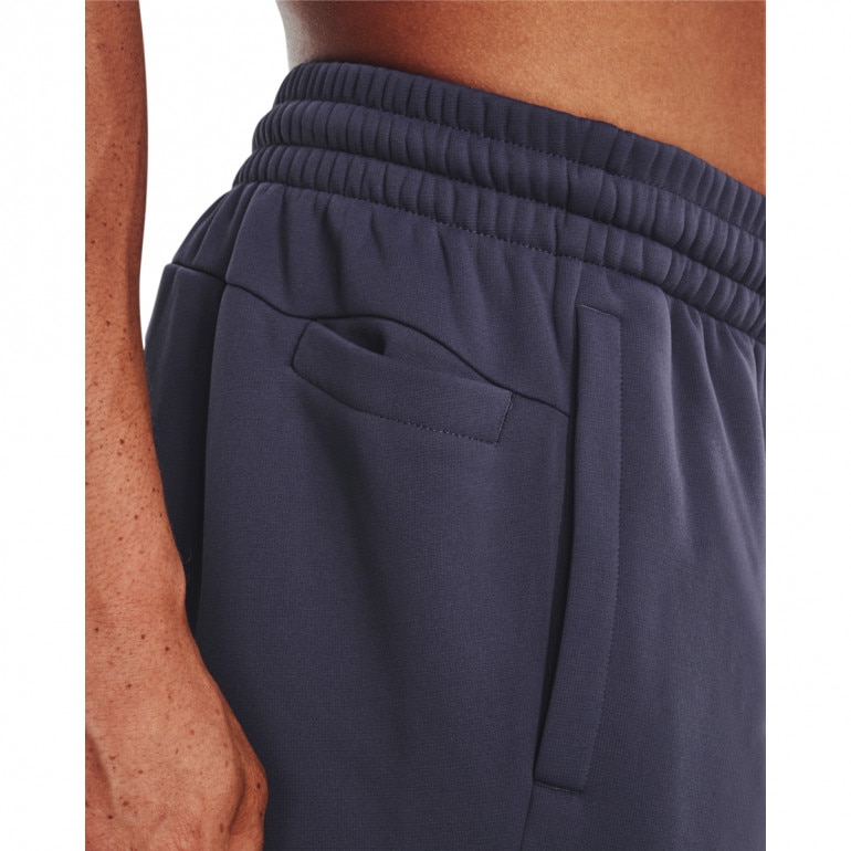 Męskie spodnie treningowe Under Armour UA Armour Fleece Pant - grafitowe