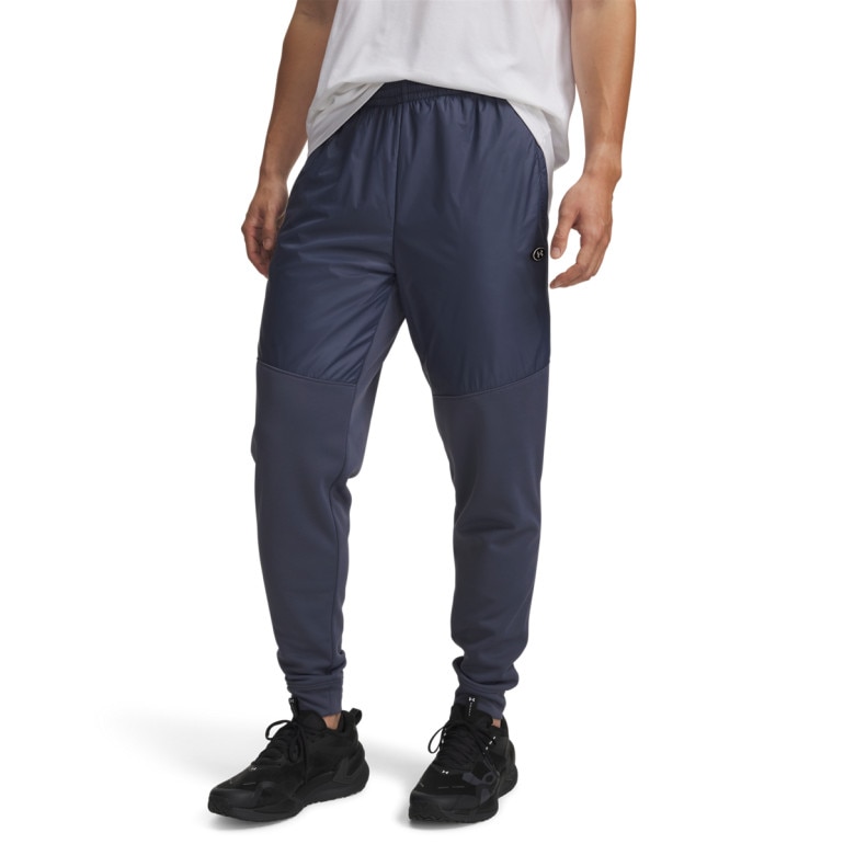 Męskie spodnie treningowe Under Armour UA Armour Fleece Utility Pant - granatowe