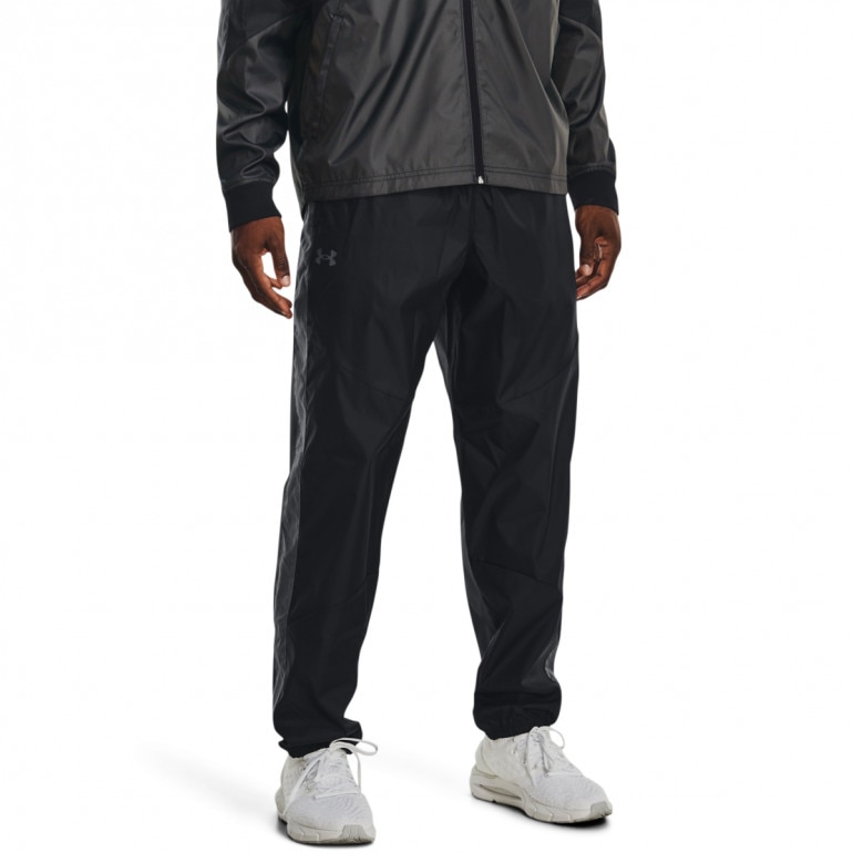 Męskie spodnie treningowe UNDER ARMOUR UA Legacy Woven Pants - czarne