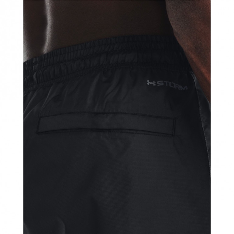 Męskie spodnie treningowe UNDER ARMOUR UA Legacy Woven Pants - czarne