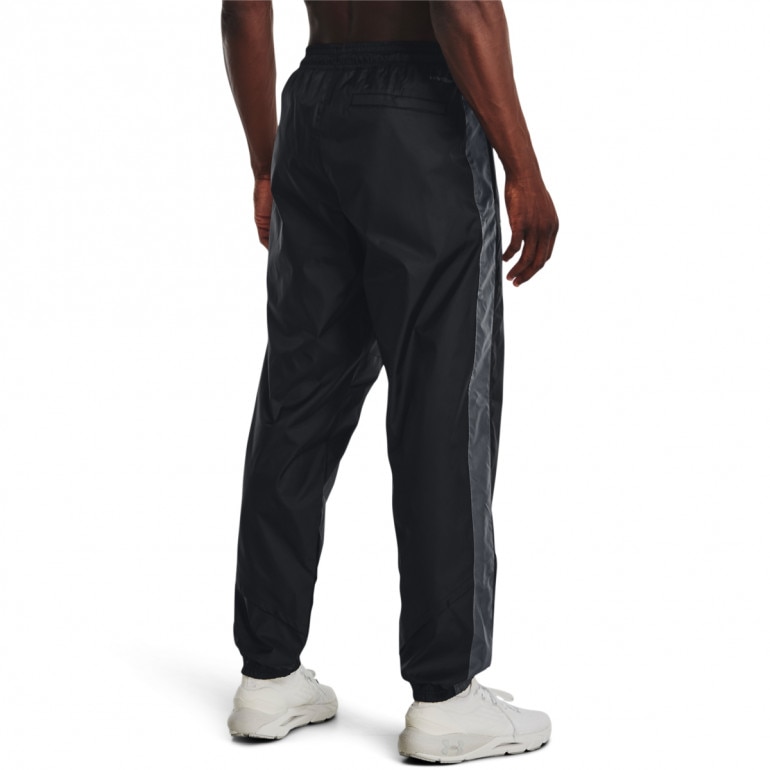 Męskie spodnie treningowe UNDER ARMOUR UA Legacy Woven Pants - czarne