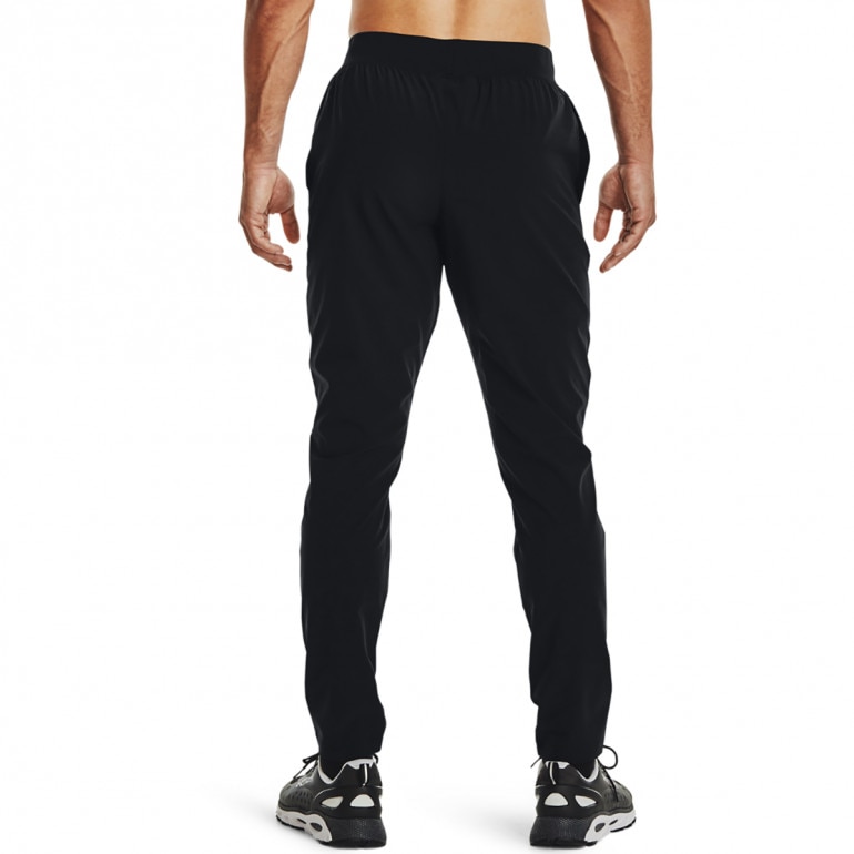 Męskie spodnie treningowe UNDER ARMOUR UA STRETCH WOVEN PANT - czarne
