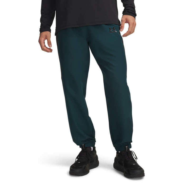 Męskie spodnie treningowe Under Armour UA Tech Sport Pant - turkusowe