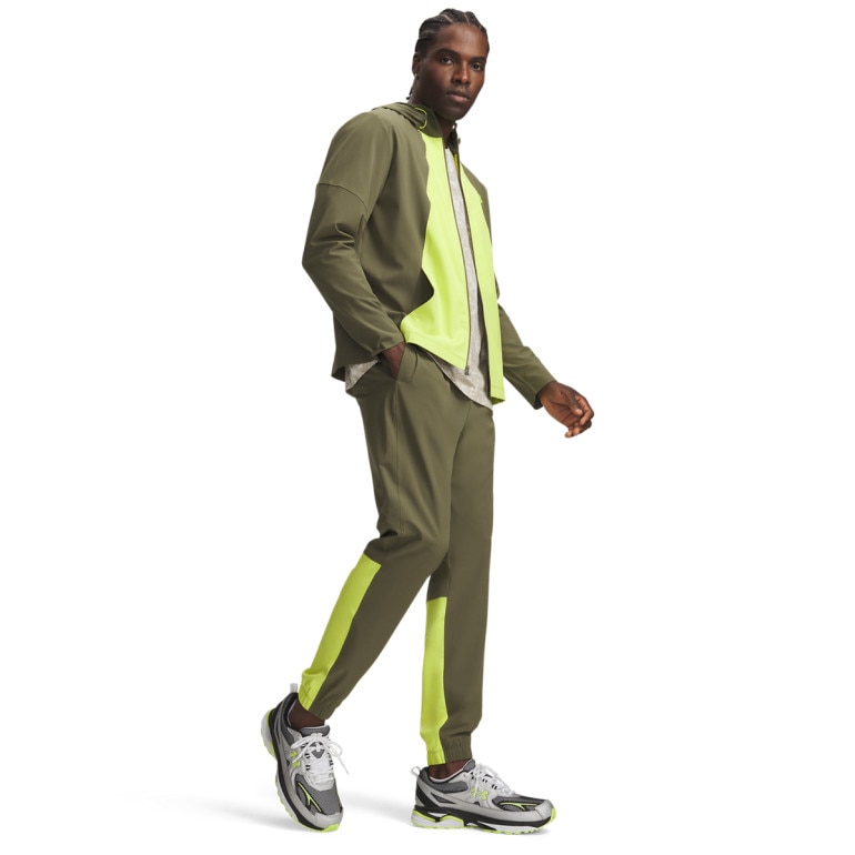 Męskie spodnie treningowe Under Armour UA Tech Utility Woven Pant - khaki