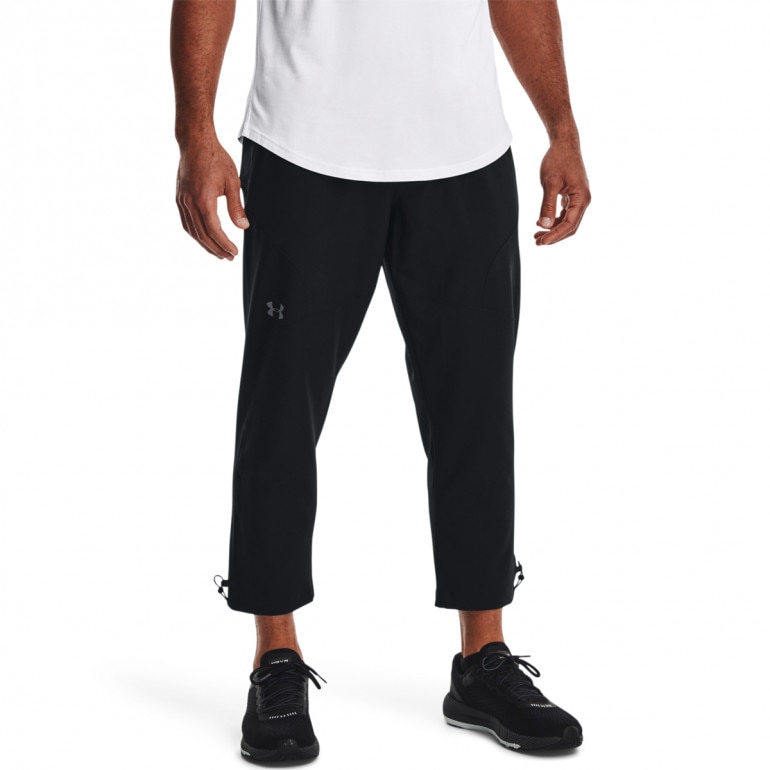 Męskie spodnie treningowe Under Armour UA Unstoppable Crop Pant - czarne