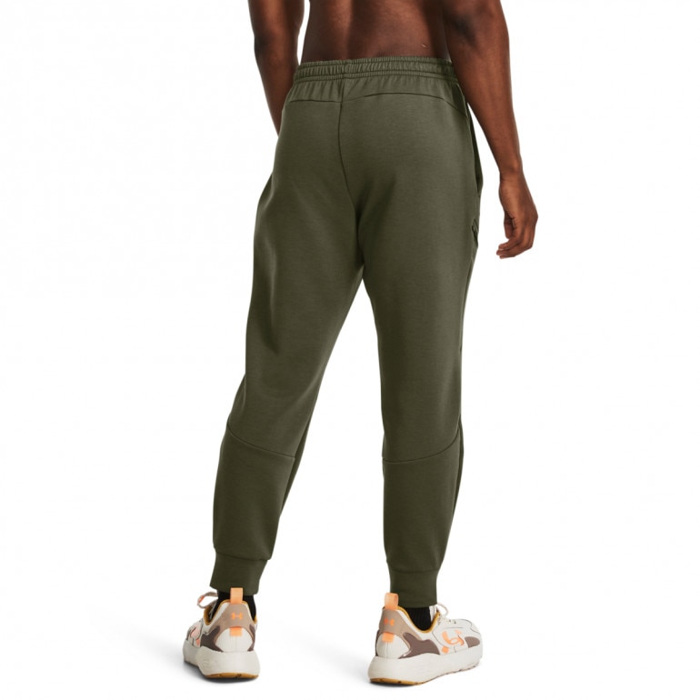 Męskie spodnie treningowe Under Armour UA Unstoppable Flc Joggers - khaki