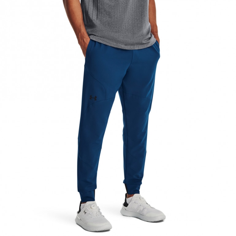 Męskie spodnie treningowe Under Armour UA Unstoppable Joggers - granatowe