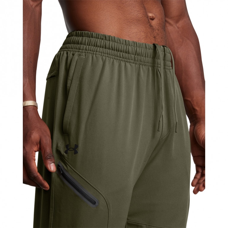 Męskie spodnie treningowe Under Armour UA Unstoppable Joggers - khaki