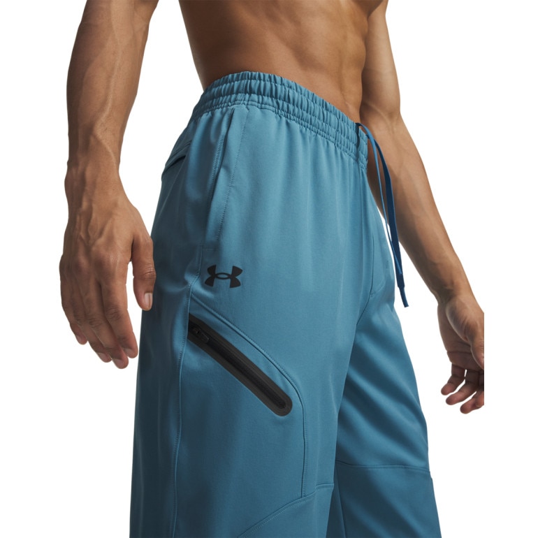 Męskie spodnie treningowe Under Armour UA Unstoppable Joggers - niebieskie