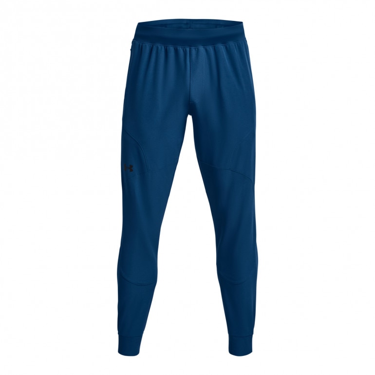Męskie spodnie treningowe Under Armour UA Unstoppable Txtr Jogger - granatowe
