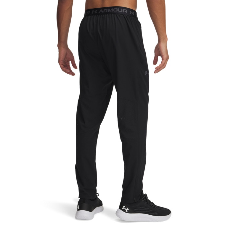 Męskie spodnie treningowe Under Armour UA Vanish Woven Tapered - czarne