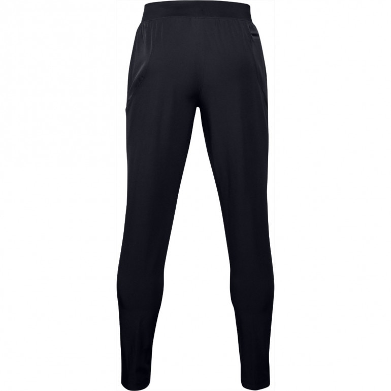 Męskie spodnie treningowe UNDER ARMOUR UNSTOPPABLE TAPERED PANTS - czarne