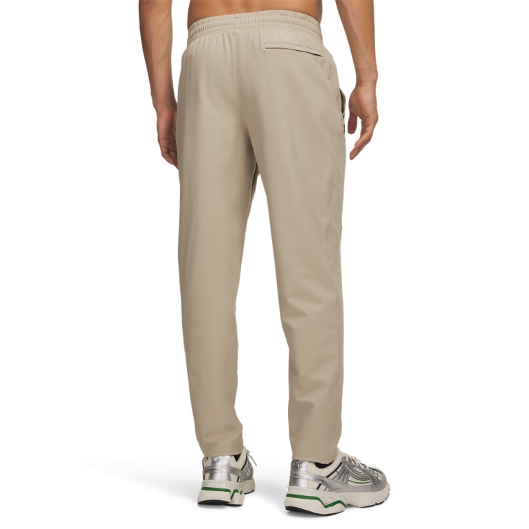 Męskie spodnie Under Armour UA Unstoppable Tapered Pants - brązowe
