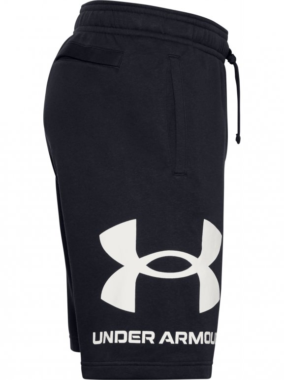 Męskie szorty dresowe UNDER ARMOUR Rival Fleece Short - czarne