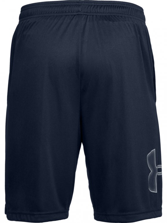 Męskie szorty treningowe UNDER ARMOUR TECH GRAPHIC SHORT - granatowe