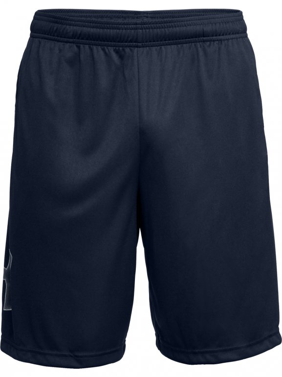 Męskie szorty treningowe UNDER ARMOUR TECH GRAPHIC SHORT - granatowe