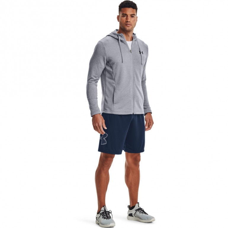 Męskie szorty treningowe UNDER ARMOUR TECH GRAPHIC SHORT - granatowe