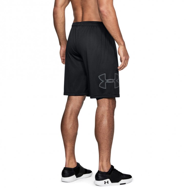 Męskie szorty treningowe UNDER ARMOUR TECH GRAPHIC SHORT - czarne