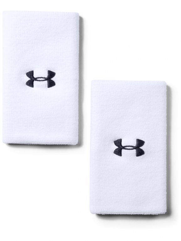 Opaska treningowa na nadgarstek uniseks UNDER ARMOUR UA 6'' Performance Wristband - biała