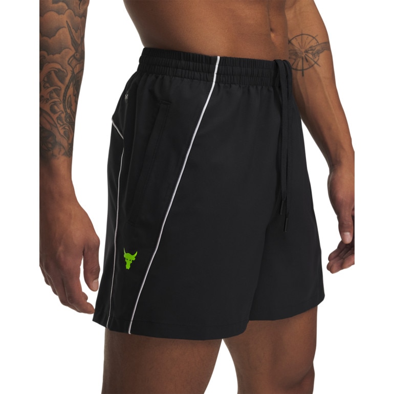 Męskie spodenki treningowe Under Armour Project Rock Short - czarne