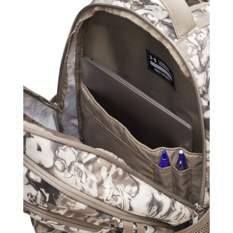 Plecak treningowy uniseks Under Armour UA Hustle 6.0 Backpack - brązowy