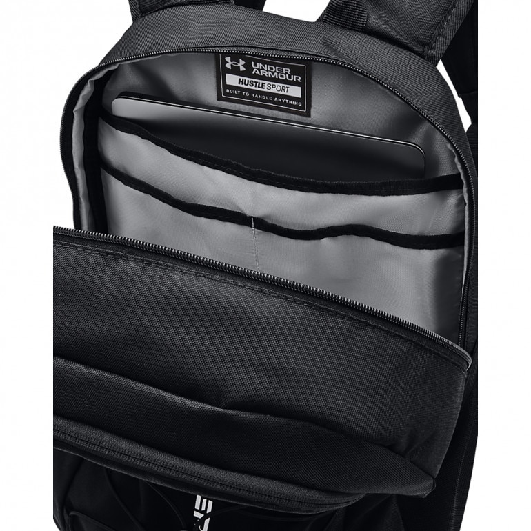 Plecak treningowy uniseks UNDER ARMOUR UA Hustle Sport Backpack - czarny