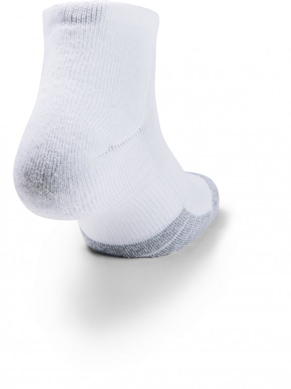 Skarpetki treningowe UNDER ARMOUR Heatgear Lo cut 3-pack - białe