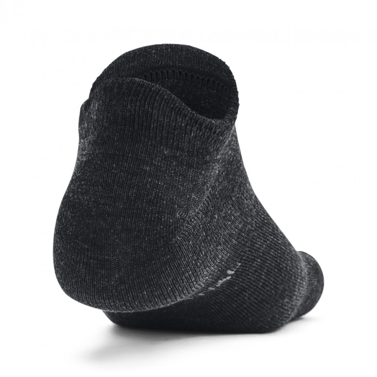 Skarpetki treningowe uniseks (3-pack) Under Armour UA Essential No Show - czarne