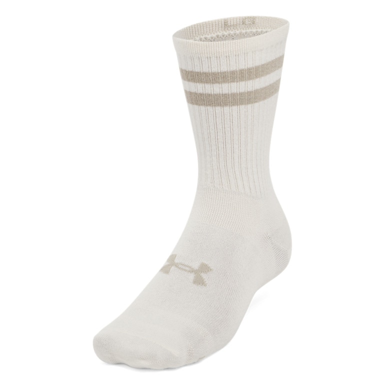 Skarpetki treningowe uniseks (6-pack) Under Armour UA Essential 6pk Crew - beżowe