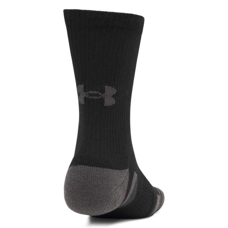 Skarpetki treningowe długie (3-pack) uniseks Under Armour New UA Perf Tech 3pk Crew - czarne