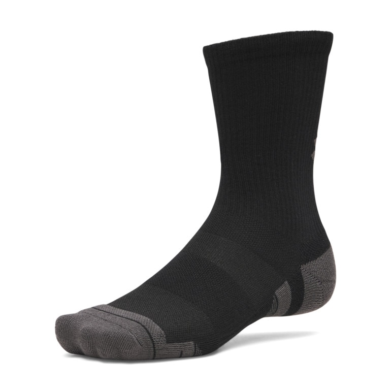 Skarpetki treningowe długie (3-pack) uniseks Under Armour New UA Perf Tech 3pk Crew - czarne