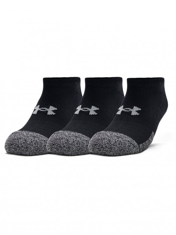 Skarpety treningowe UNDER ARMOUR Heatgear NS 3-pack - czarne 