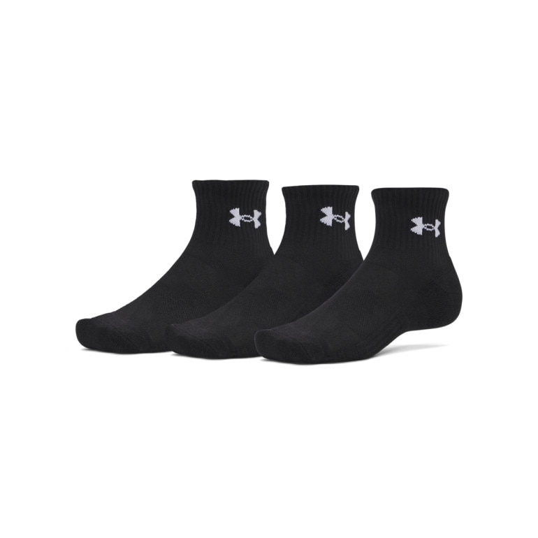 Skarpety treningowe uniseks Under Armour UA Performance 3p Qtr - czarne