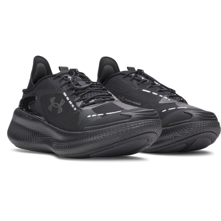 Sneakersy sportowe uniseks Under Armour UA Echo - czarne