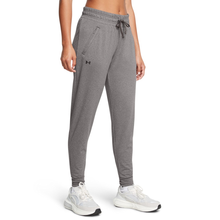 Damskie spodnie treningowe Under Armour Tech Pant - szare