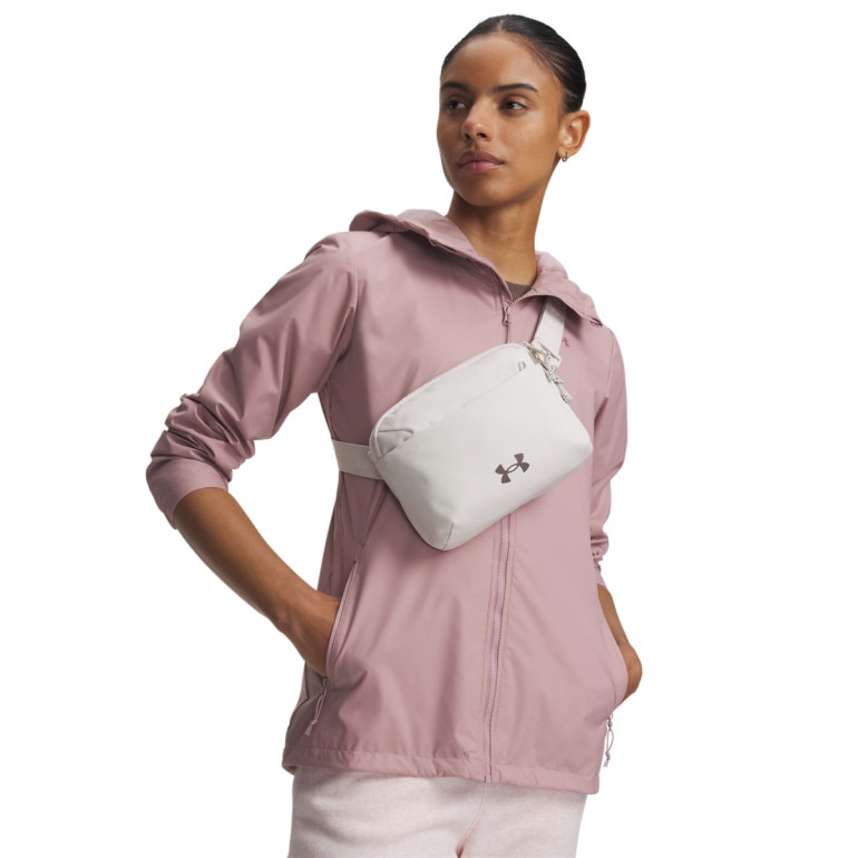 Torba do noszenia na pasie lub na skos Under Armour NEW UA Essential WB XB - kremowa