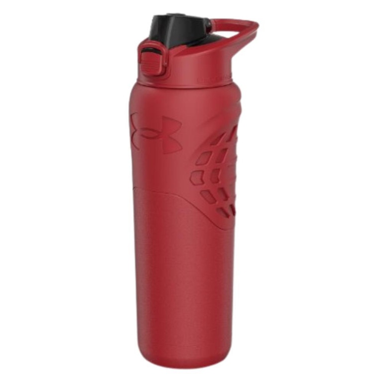Bidon Under Armour UA 24oz Command Red/Red 700 ml - czerwony