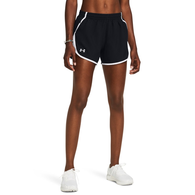 Damskie spodenki do biegania Under Armour UA Fly By 3'' Shorts - czarne