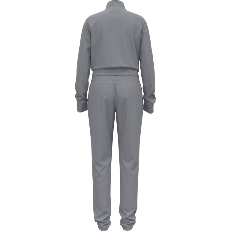 Dziewczęcy dres komplet treningowy Under Armour UA Icon Knit Crop Tracksuit - szary
