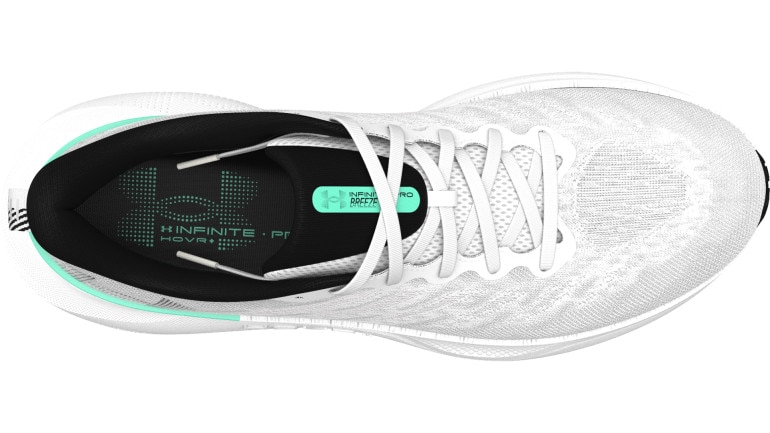 Męskie buty do biegania Under Armour UA Infinite Pro Breeze - białe