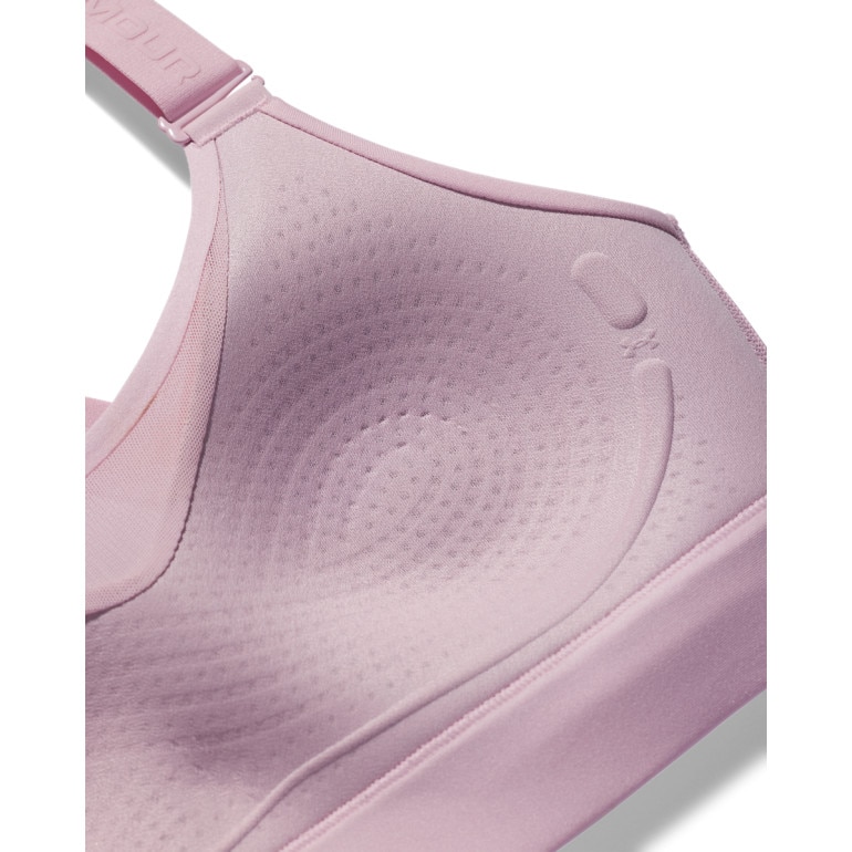 Biustonosz treningowy Under Armour UA Infinity High 2.0 Bra - różowy