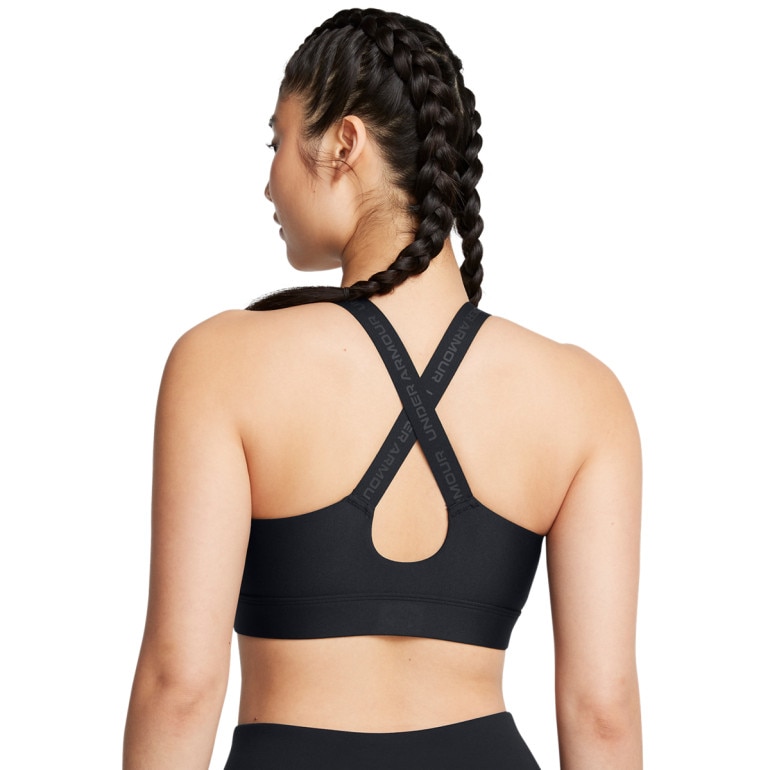 Biustonosz treningowy Under Armour UA Infinity High Zip 2.0 Bra - czarny