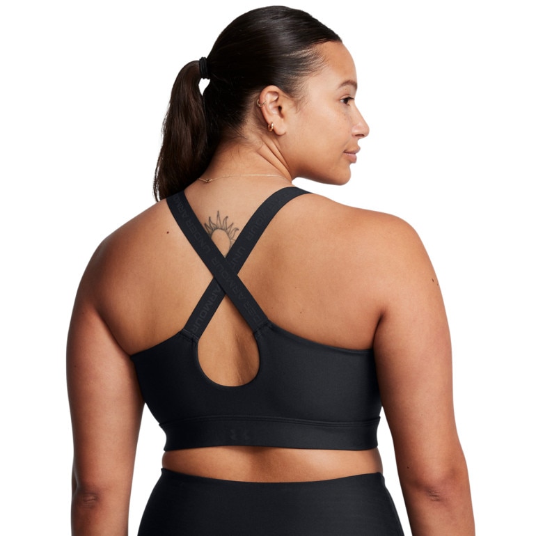 Biustonosz treningowy Under Armour UA Infinity High Zip 2.0 Bra - czarny