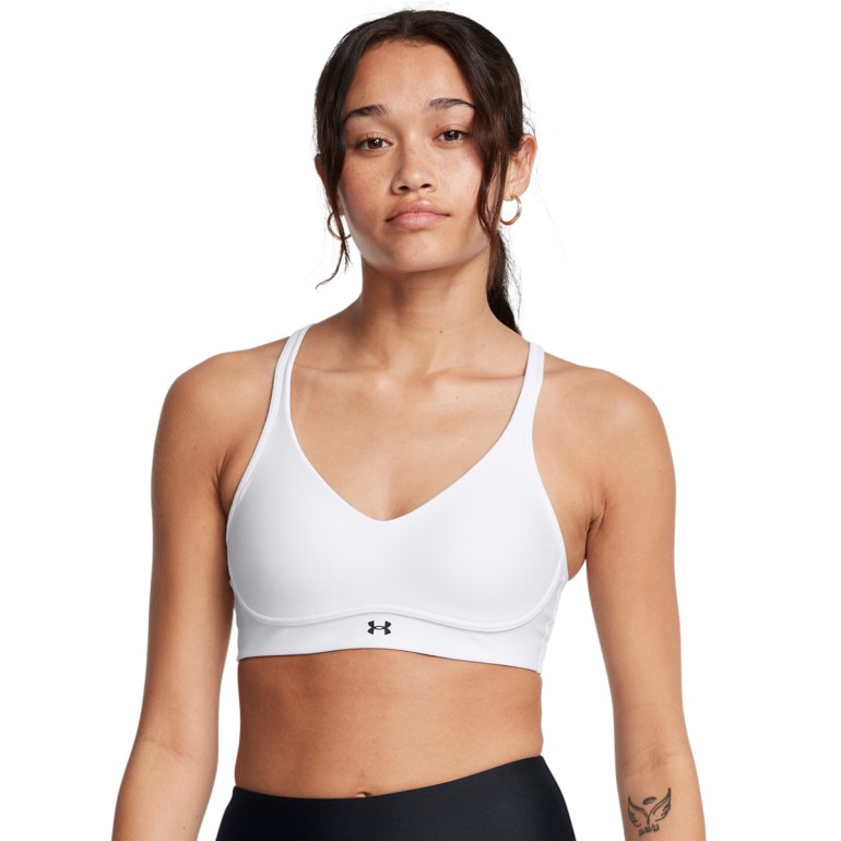 Biustonosz treningowy Under Armour UA Infinity Low 2.0 Bra - biały