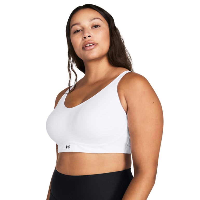 Biustonosz treningowy Under Armour UA Infinity Low 2.0 Bra - biały