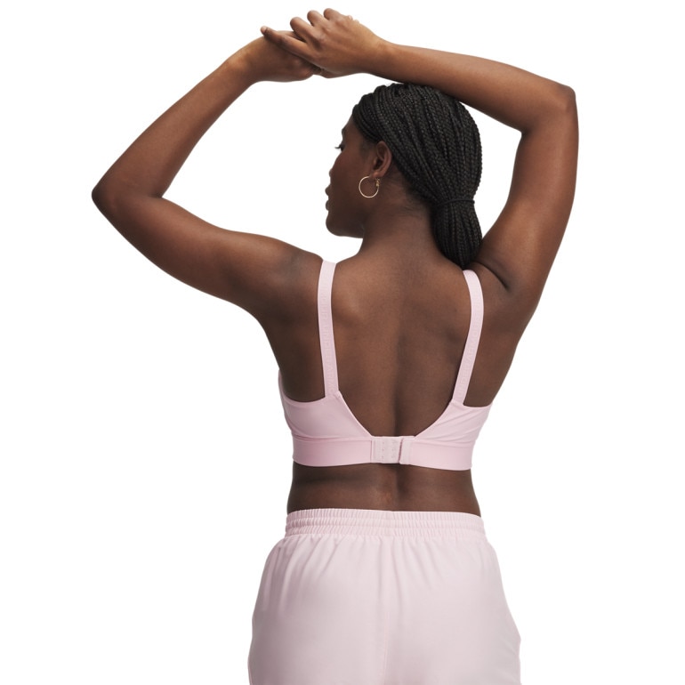 Biustonosz treningowy Under Armour UA Infinity Mid 2.0 Bra - różowy